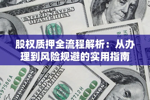 武汉股权质押全流程解析：从办理到风险规避的实用指南