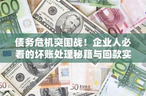 武汉债务危机突围战！企业人必看的坏账处理秘籍与回款实战指南