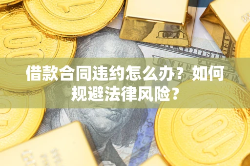 武汉借款合同违约怎么办？如何规避法律风险？